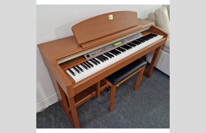Yamaha CLP150 Digital Piano | Satin Cherry Finish | UK Delivery In Days | Warranty | P/X | Finance Options | Includes Stool, Headphones | Used | Serial Number 604810 - Image 4